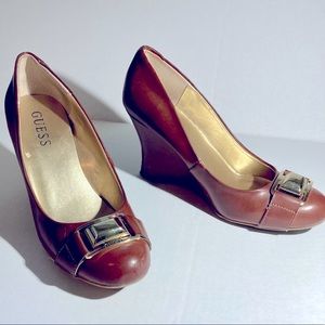 GUESS Mary Jane Wedges EUC